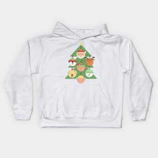 Cute Christmas Tree Kids Hoodie